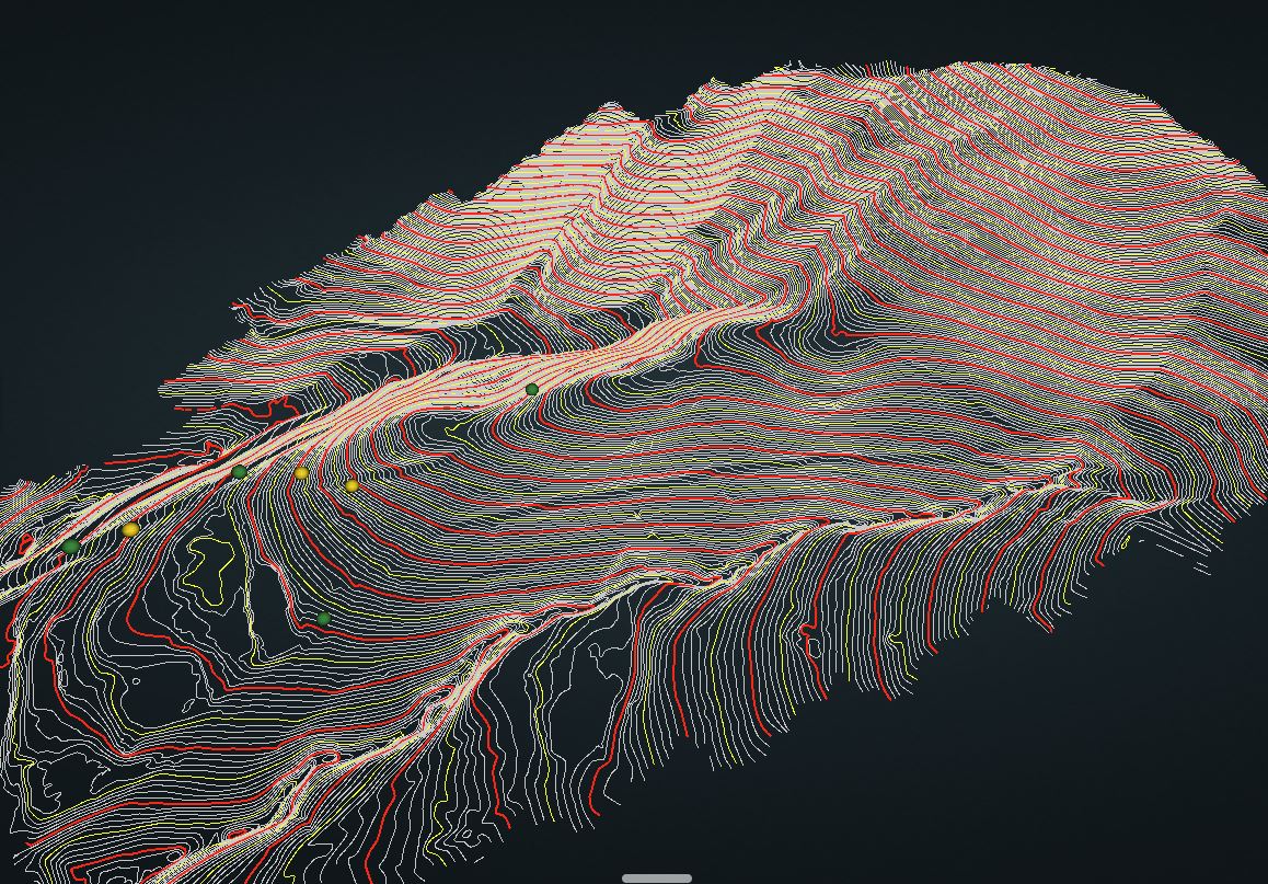 Marin County Contour mapping